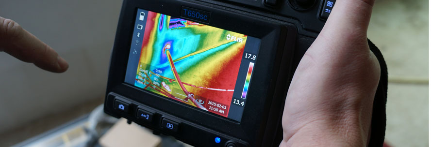 thermocamera luchtdichtheid