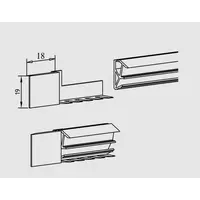 Deventer stolpstukje VESU 19-12 mm