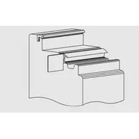 Deventer stolpstukje VESU 19-12 mm