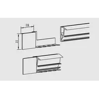 Deventer stolpstukje VESU 22-15 mm