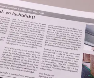 bouw wind- en luchtdicht